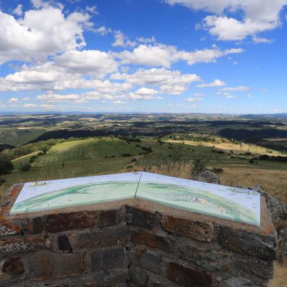 Table d'orientation Mont journal